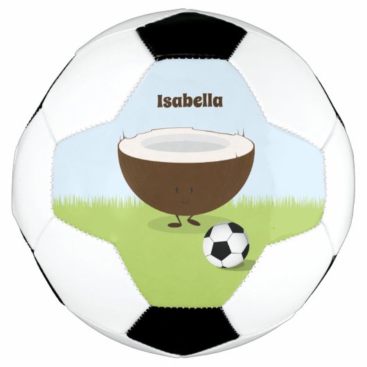 Coconut-Zeichen und -Name | Fußballball Fußball (Vorderseite)