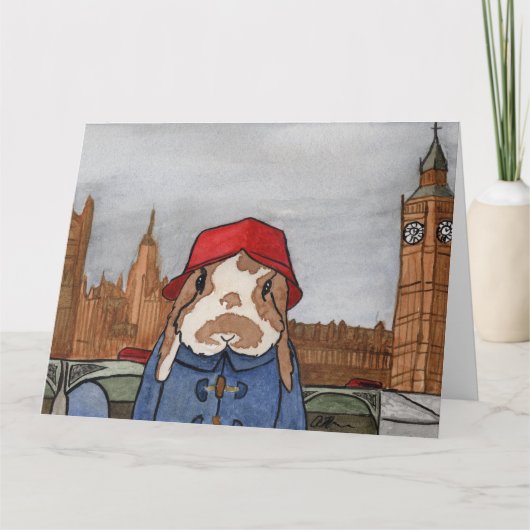 Coconut's Adventures: April Grußkarte 8.5"x11" Dankeskarte (Vorderseite)