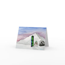 Coconut's Adventures: Januar Card 4"x5.6"