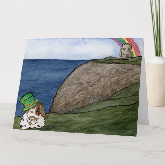 Coconut's Adventures: März Grußkarte 8.5"x11" Dankeskarte (Vorderseite)