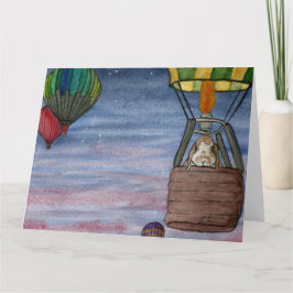 Coconut's Adventures: September Card 8.5"x11" Dankeskarte