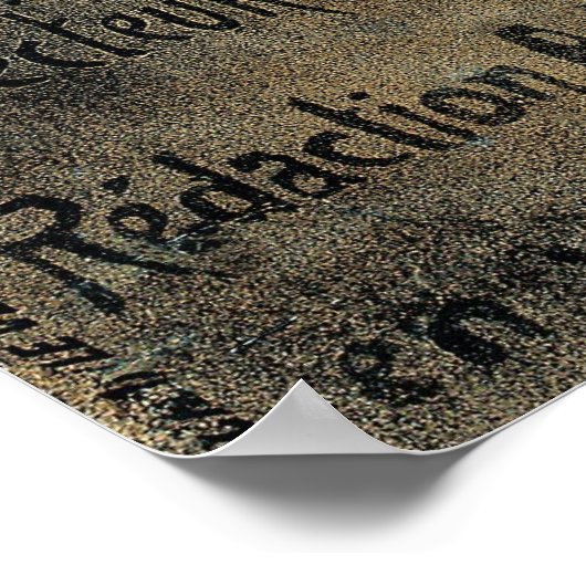 Cocorico Poster (Ecke)