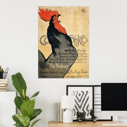 Cocorico Poster (Heimbüro)