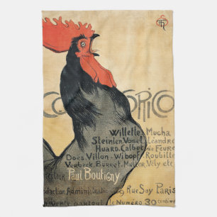 Cocorico - Steinlen Geschirrtuch