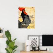 Cocorico von Theophile Alexandre Steinlen Poster (Heimbüro)