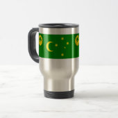 Cocos-Inseln, australische Flagge Reisebecher (Vorderseite Links)