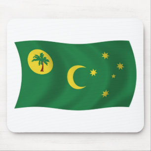 Cocos-Inseln Flagge Mauspad