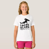 Cocos Island Costa Rica Hammerhead Tauchen T-Shirt (Vorne ganz)