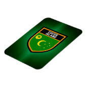 Cocos Island Flag Magnet (Linke Seite)