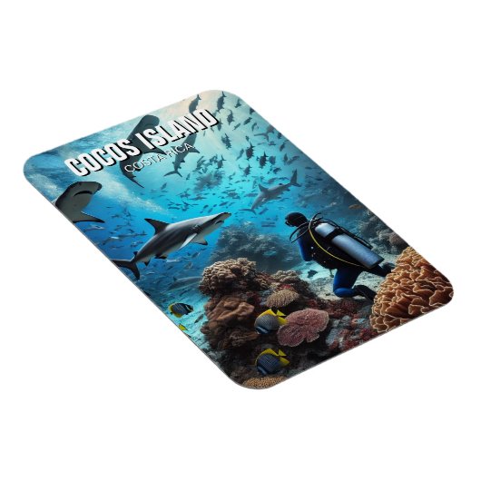Cocos Island Scuba Magnet (Rechte Seite)