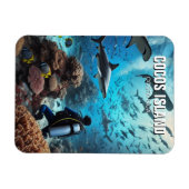 Cocos Island Scuba Magnet (Horizontal)
