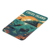 Cocos Island Taucher Magnet (Linke Seite)