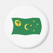 Cocos Islands Flag Magnet (Vorne)