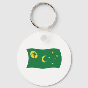 Cocos Islands Flag Schlüsselanhänger