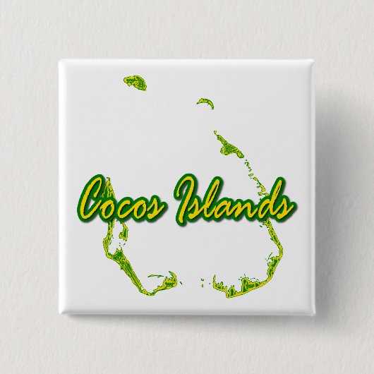 Cocos (Keeling-Inseln) Button (Vorderseite)