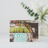 Cocos Locos Postkarte (Stehend Vorderseite)