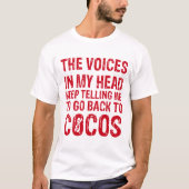 Cocos Stimmen Männer T - Shirt (Vorderseite)