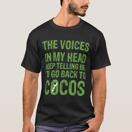 Cocos Stimmen Männer T - Shirt (Vorderseite)