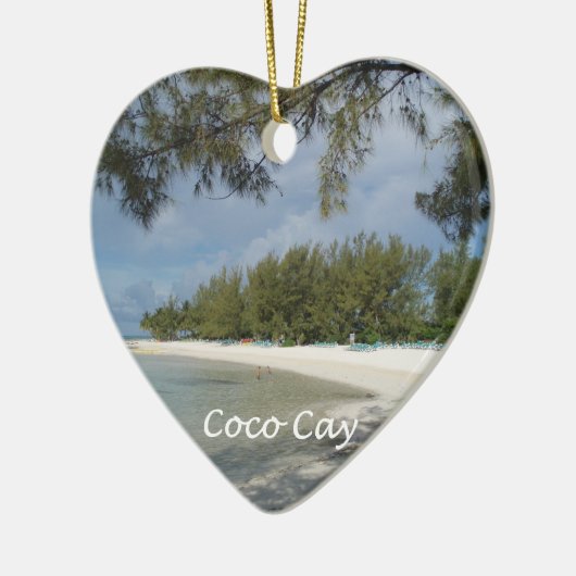 Cocoscay-Verzierung Keramikornament (Links)