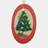 Cocotte Weihnachtsbaum Keramik Ornament (Links)