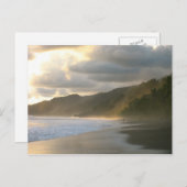 Cocovado Nationalpark Küste Postkarte (Vorne/Hinten)