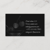 Coctal Classic Private Party Barkeeper Visitenkarte (Rückseite)