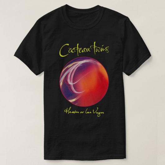 Cocteau Twins Heaven oder Las Vegas Essential T-Sh T-Shirt (Design vorne)