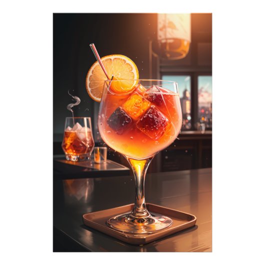 Cóctel Manhattan Fotodruck (Vorne)