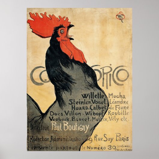 Cocurico Poster (Vorne)