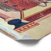 Cod.22 St. Mark, aus dem Ada-Manuskript Poster (Ecke)