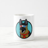 CoD German Shepherd Ich habe keine Ahnung, was ich Kaffeetasse (Mittel)