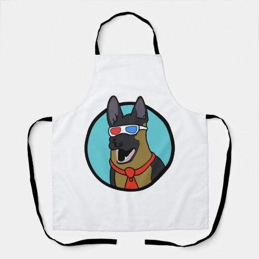 CoD German Shepherd Ich habe keine Ahnung, was ich Schürze (Vorderseite)