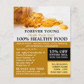 Cod Liver Oil, Health Food Store Advertising Flyer (Vorne)