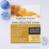 Cod Liver Oil, Health Food Store Advertising Flyer (Einzeln)