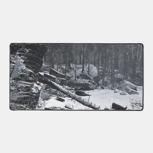 Coda (Winter) Schreibtischunterlage (Vorderseite)