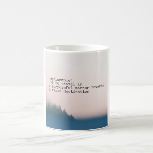 Coddiwomple Kaffeetasse (Mittel)