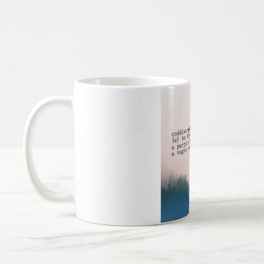 Coddiwomple Kaffeetasse (Links)