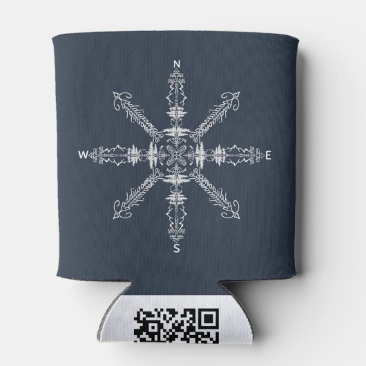 Coddiwomple. Verstecktes Wort Dosenkühler (Rückseite)