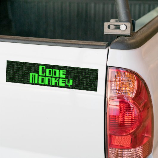 Code-Affen-Autoaufkleber Autoaufkleber (Auf Lkw)