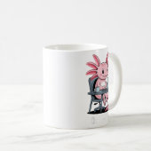 Code-alotl Funny Axolotl T-Shirt für Programmierer Kaffeetasse (VorderseiteRechts)