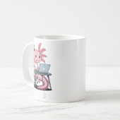 Code-alotl Funny Axolotl T-Shirt für Programmierer Kaffeetasse (Vorderseite Links)