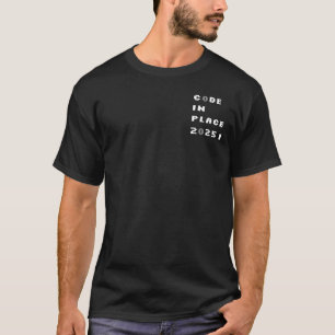 Code am Platz 2025 T - Shirt (Lichtdesign)