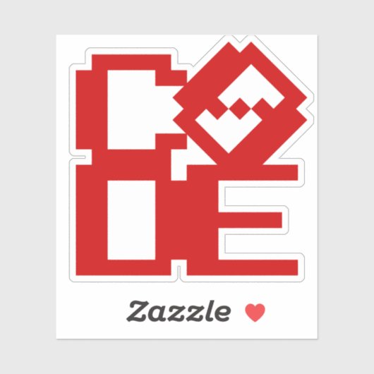 CODE AUFKLEBER (Blatt)