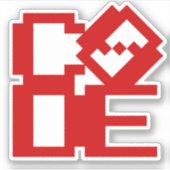 CODE AUFKLEBER (Vorderseite)