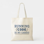 Code ausführen ist mein Cardio Tragetasche (Rückseite)