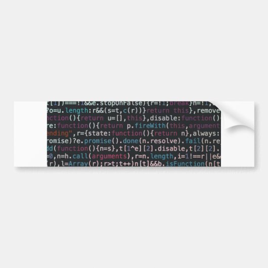 Code Autoaufkleber (Vorne)