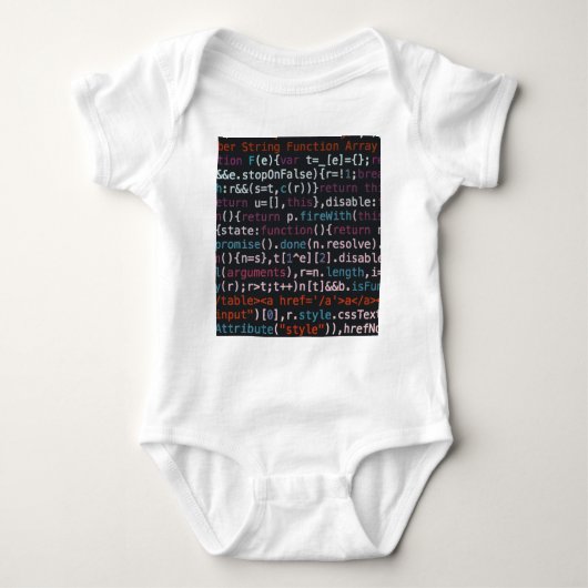 Code Baby Strampler (Vorderseite)