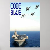 Code Blau: CVN 70 Poster (Vorne)