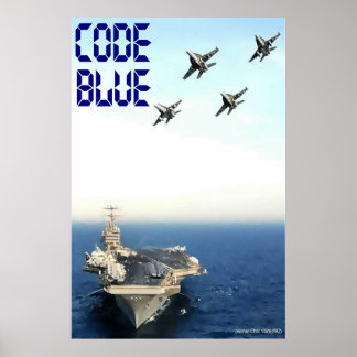Code Blau: CVN 70 Poster