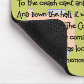 "Code-Blau kommt! Mousepad (Ecke)